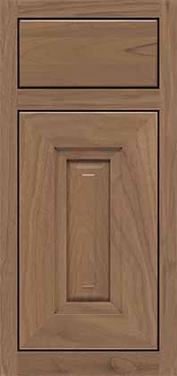 Hollibrune Door Inset Style with Desert Stain on Walnut